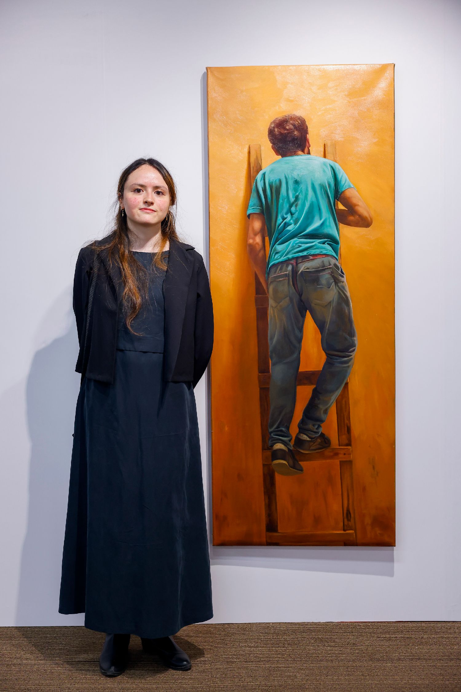 哥伦比亚青年画家在北京展示“双重视角”